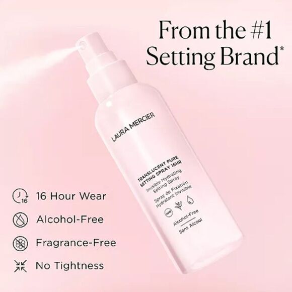 NIB- Laura Mercier
Full-Size Translucent Pure Setting Spray 16HR - Picture 3 of 6
